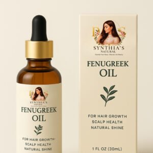 7 Synthia's Natural Fenugreek Oil - Launching Soon!